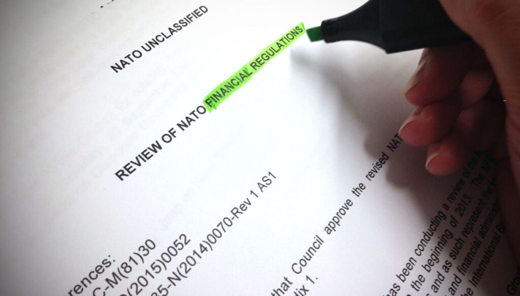 Transparency and accountability | NATO Topic