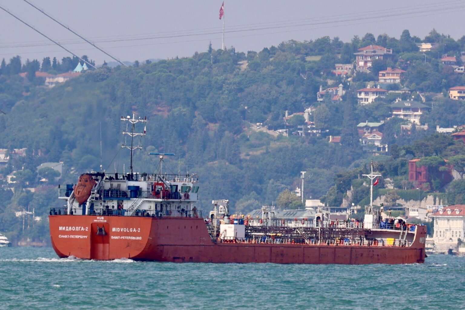 Russian-Flagged Tanker Reports Drone Attack Off Turkey, Authorities Say