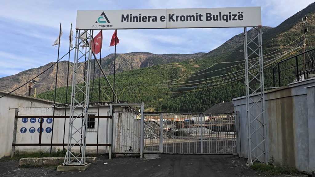 Albchrome mine in Bulqiza, Albania / PHOTO: Jona Cenameri