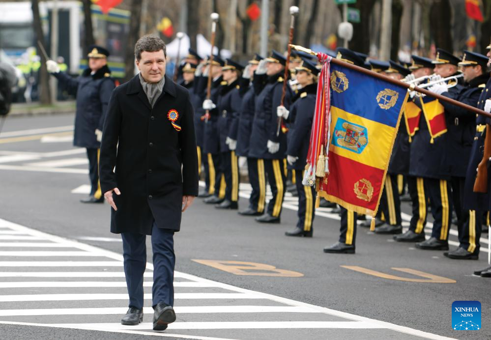 Romania holds military parade to celebrate National Day-Xinhua