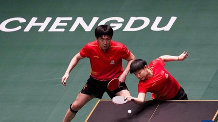 China sweeps Croatia to maintain winning run at ITTF Mixed Team World Cup