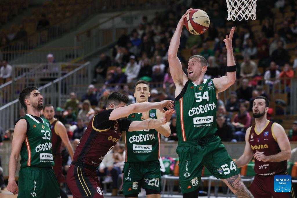 Cedevita Olimpija vs. Bosna BH Telekom-Xinhua