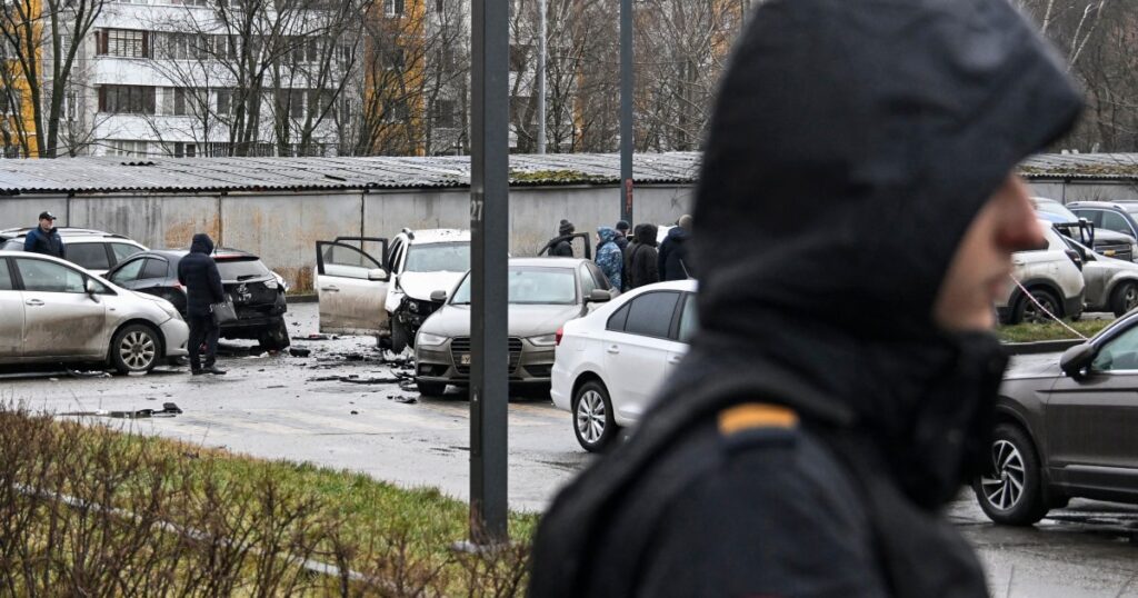 Two police officers killed by bomb in Moscow near site of Russian general's killing