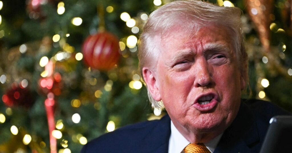 Trump rings in Christmas Day with a flurry of posts denouncing perceived foes and casting doubt on the 2020 election