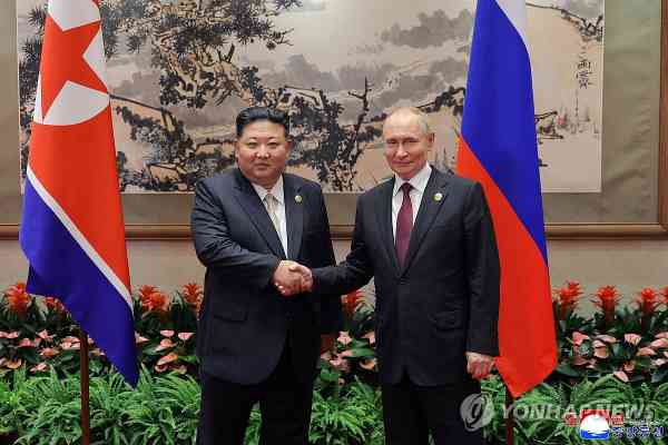 Kim Praises N. Korea-Russia Alliance in New Year’s Telegram to Putin