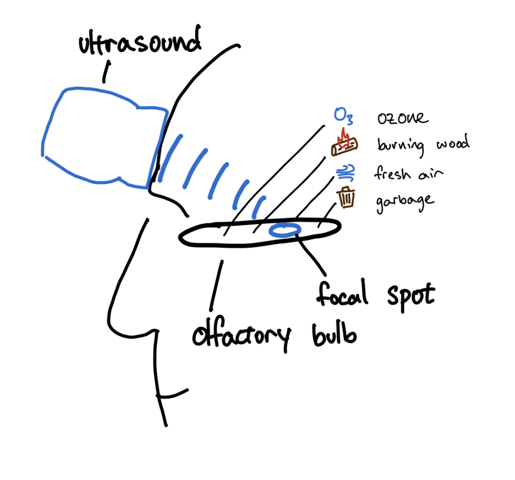 We Induced Smells With Ultrasound