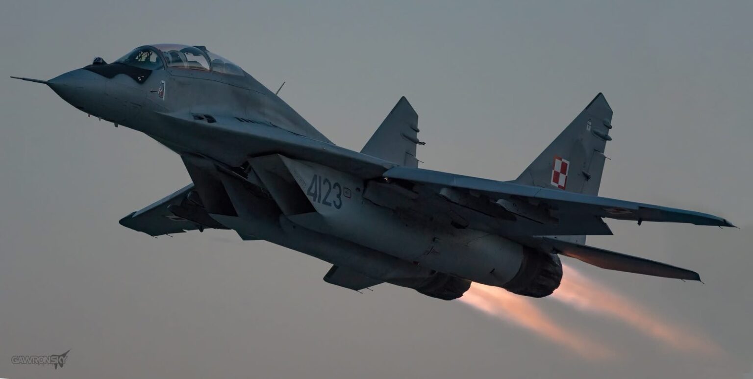 Poland May Transfer Retired MiG-29s to Ukraine for Drone and Missile Technology