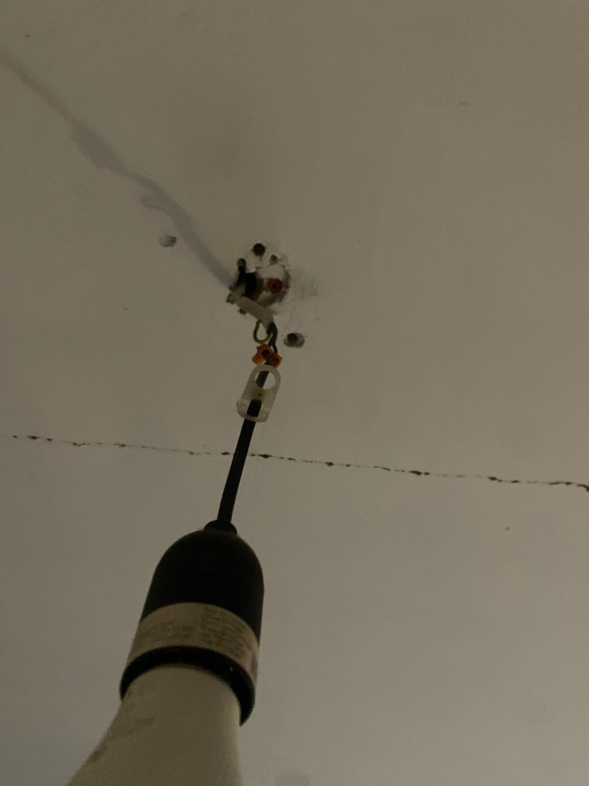 About the chandelier in the ceiling!