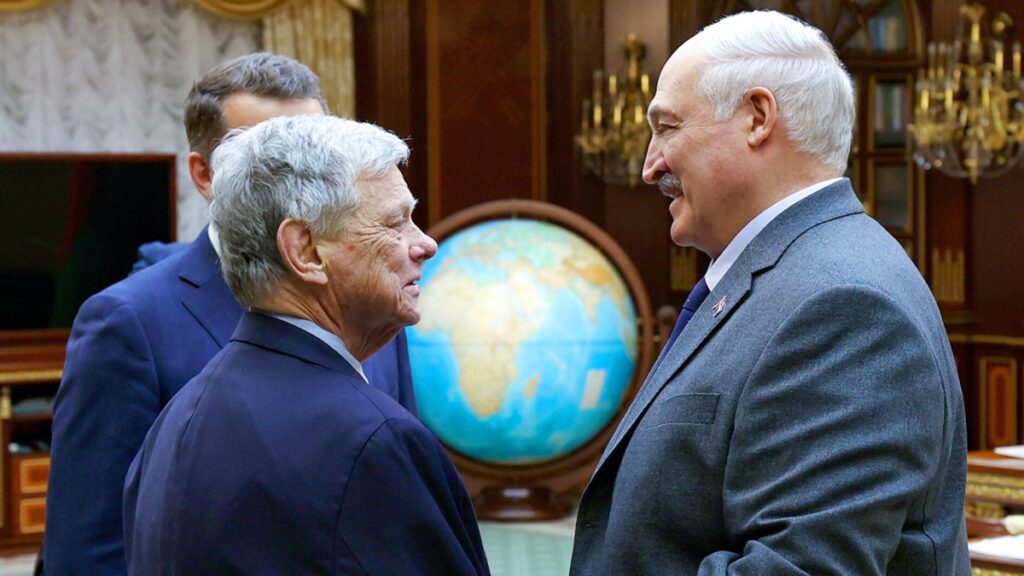 I gave fat jab advice to Lukashenko