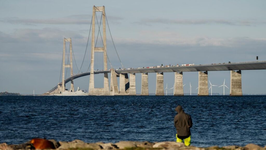 Russian software has been fed data about Danish roads and bridges