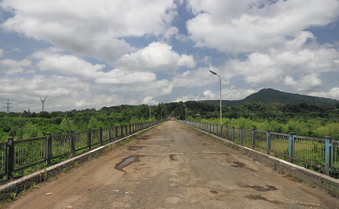 Transit terminal in Abkhazia