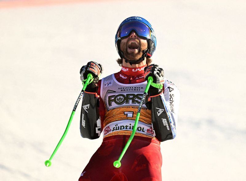 Other Sports: Alpine skiing-Austria's Schwarz wins maiden World Cup Super-G in Livigno
