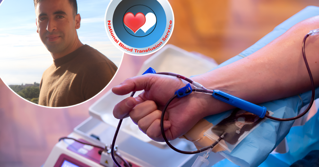 One year since accident that changed his life, policeman urges blood donation