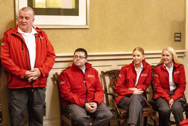 Pictured at City Hall, where Mayor of Waterford City & County Cllr. Seamus Ryan held a reception for Order of Malta Tramore Unit, in recognition of their 80 years dedicated service, ofering medical care, emergency relief and compassionate support to those in need. Photo: Joe Evans
