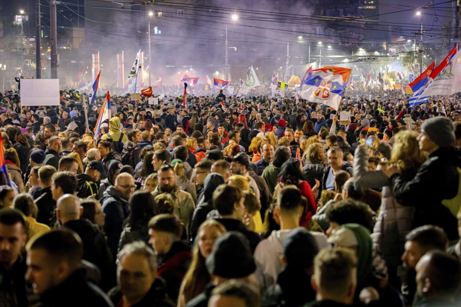 On the ground in Serbia: Student protests lead to crackdown on human rights