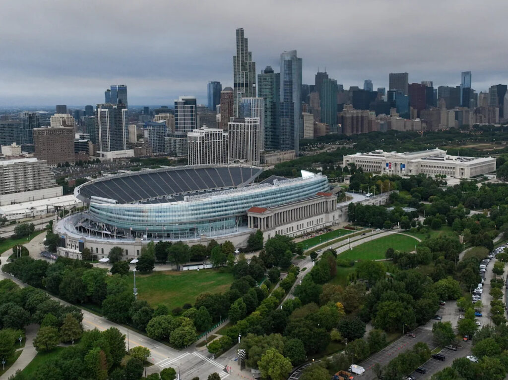 Could the Bears move to… Northwest Indiana? Download app from appStore