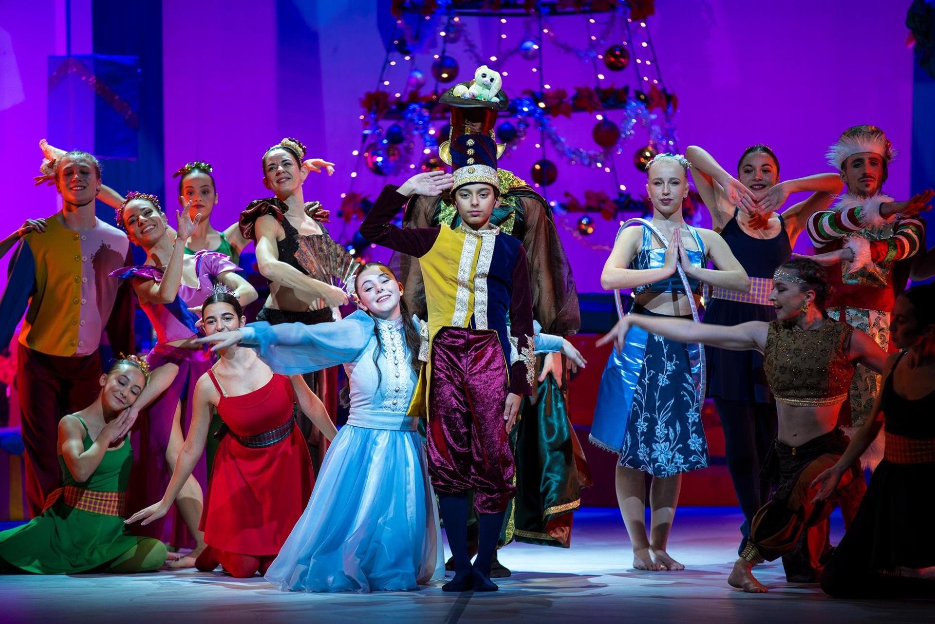 A scene from Moveo's performance of <em>The Nutracker</em> in 2024.