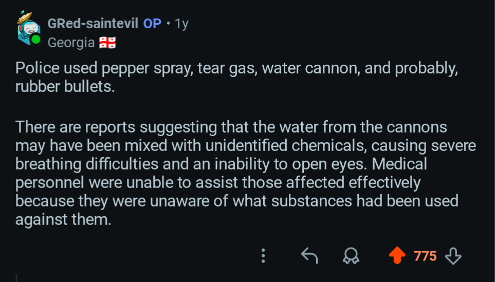 It’s been over a year, and the government only started “investigating” the chemical mix after the BBC suggested it might have been Camite