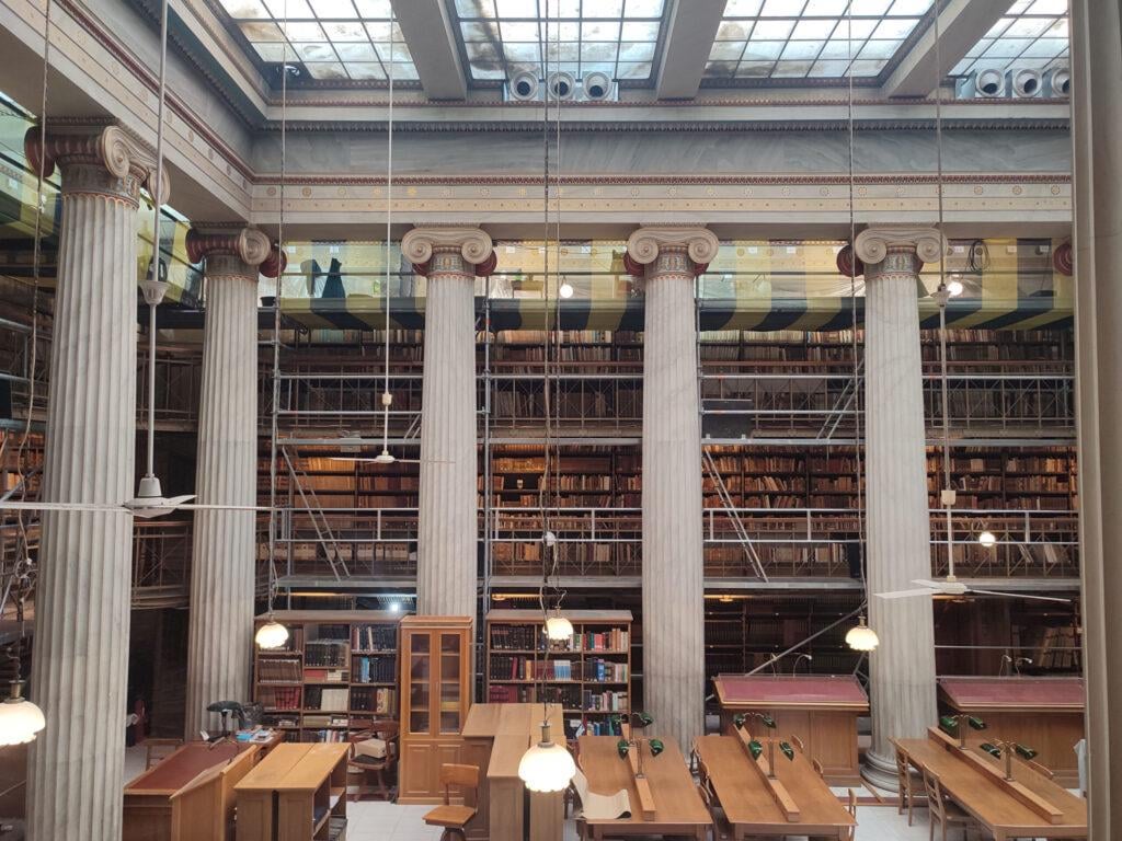The old National Library reopens its doors after maintenance work on the Reading Room