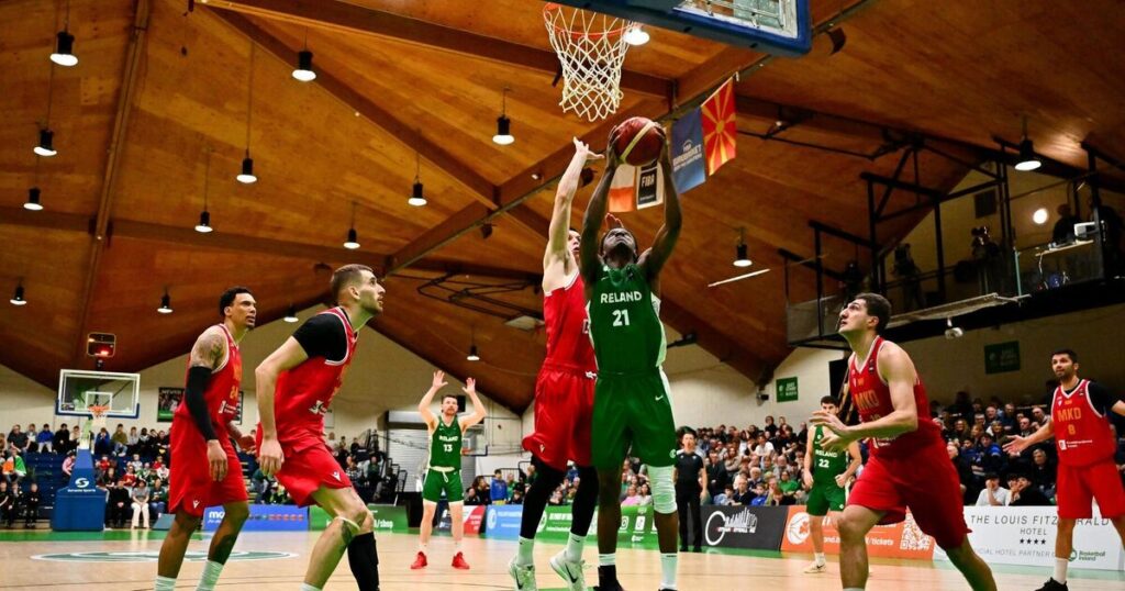 Battling Ireland come up short against North Macedonia