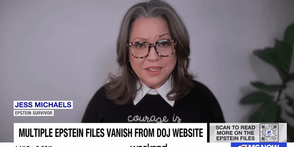 'Ready to name names?' Epstein survivor reveals plan to back DOJ into a corner