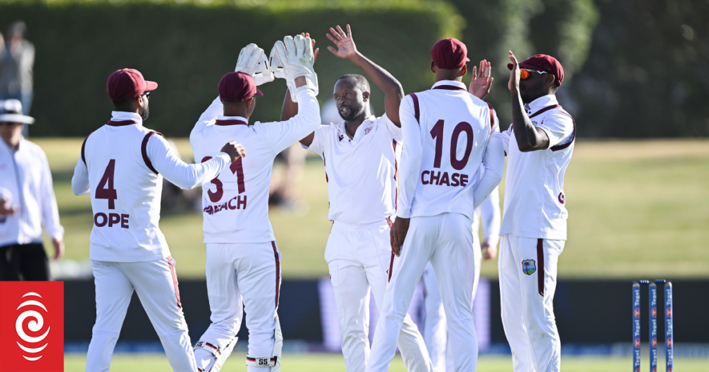 Live: Black Caps v West Indies - third test, day four