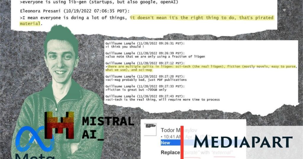 How a Mistral AI Co-Founder Hacked Millions of Books While Working at Meta