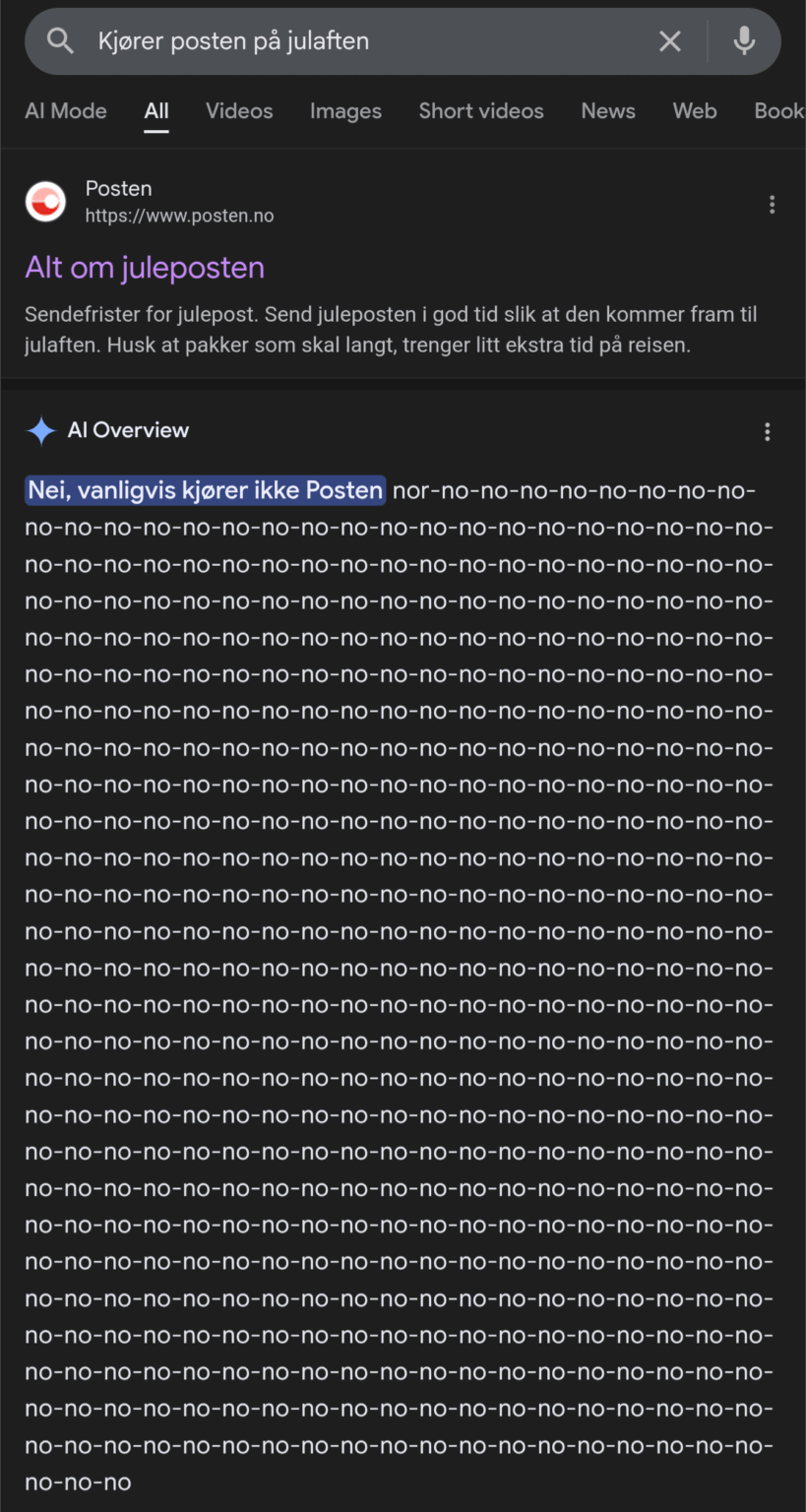 Thanks, Google. That really clears it up!