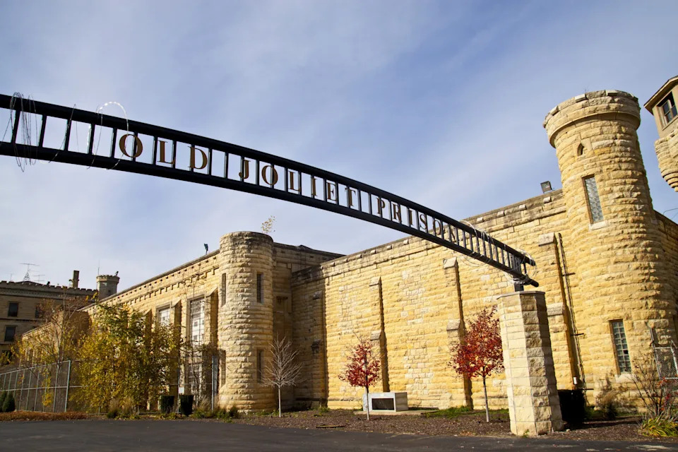 The gates at Old Joliet Prison in 2011. (Raymond Boyd/Michael Ochs Archives/Getty Images)