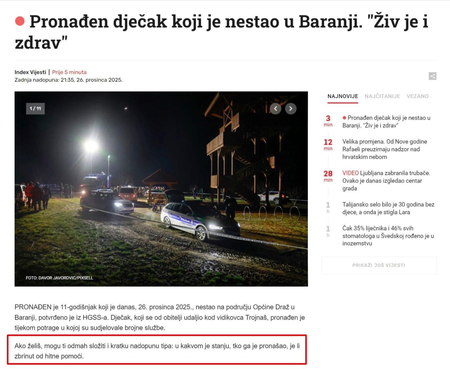 Index and Ai journalism