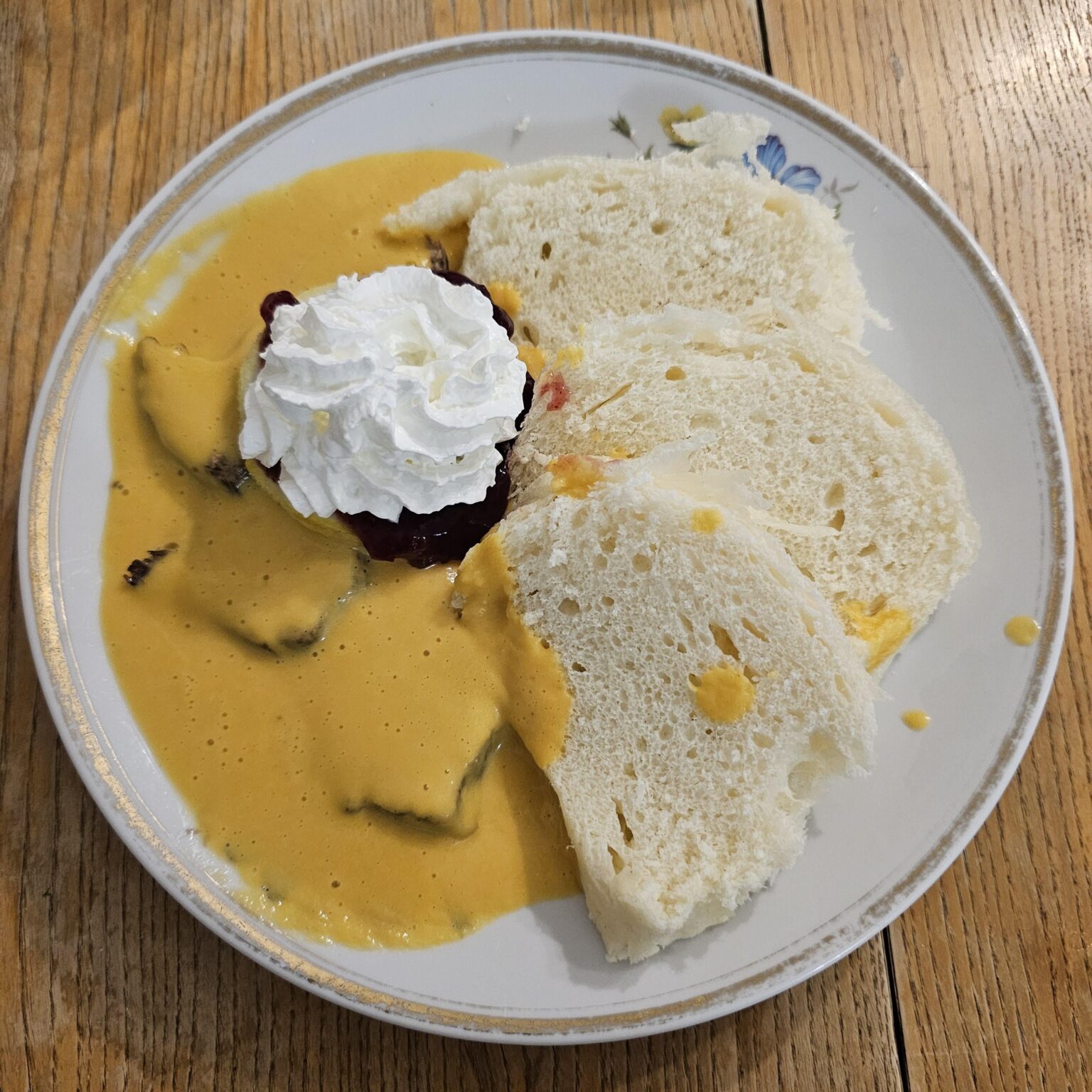 My very first sirloin on cream