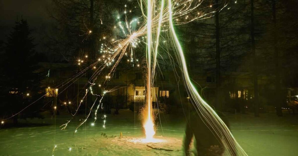 May I add some tips about fireworks hygiene for tonight?