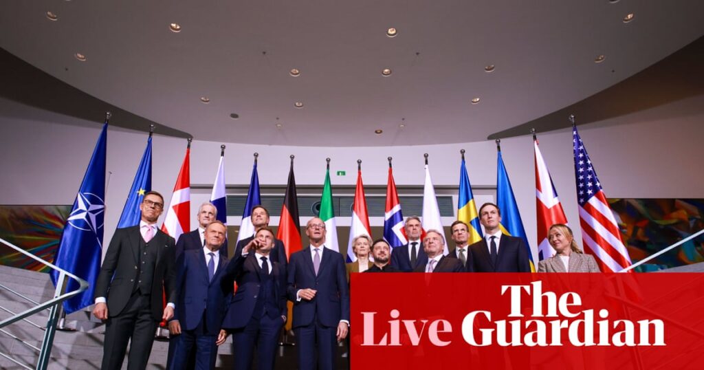 Europe awaits Russia response to Ukraine peace proposal as US positive after talks – Europe live | Ukraine