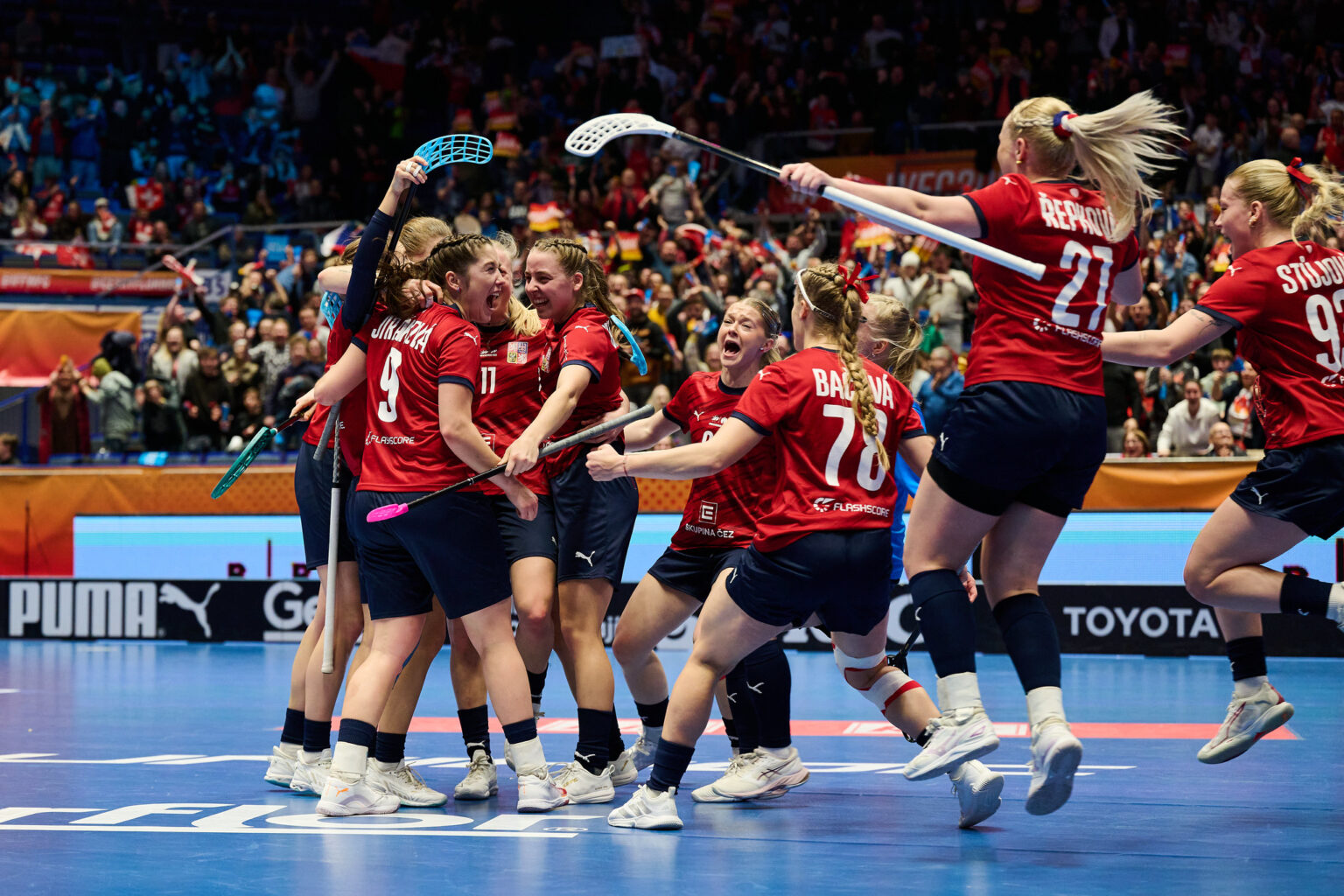 Czechia and Switzerland will play in the Women's WFC 2025 final!