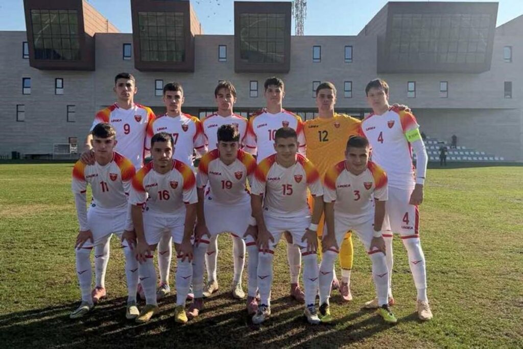 The youth team lost to North Macedonia in the second match.