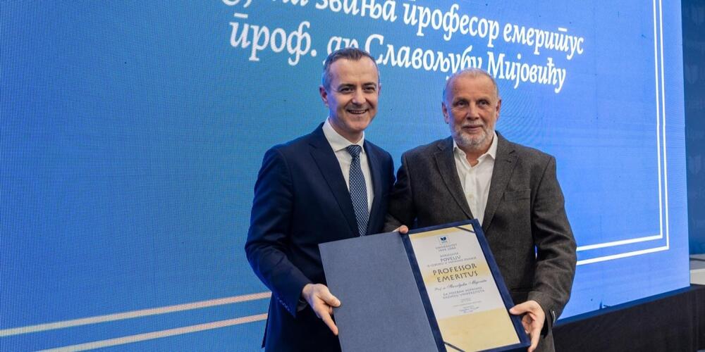 ceremonial session of the University of Montenegro