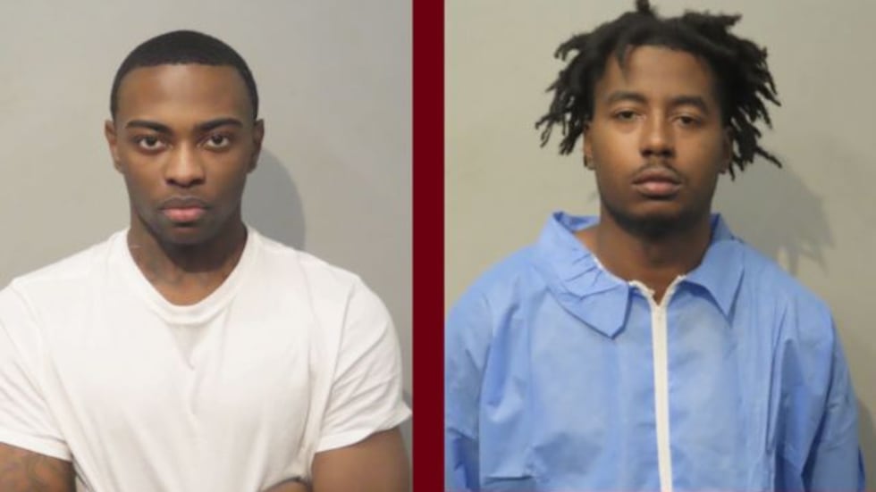 Anthony J Quan Ford & De Quincy Ray Dunn are accused of stealing from a Maryland Heights...