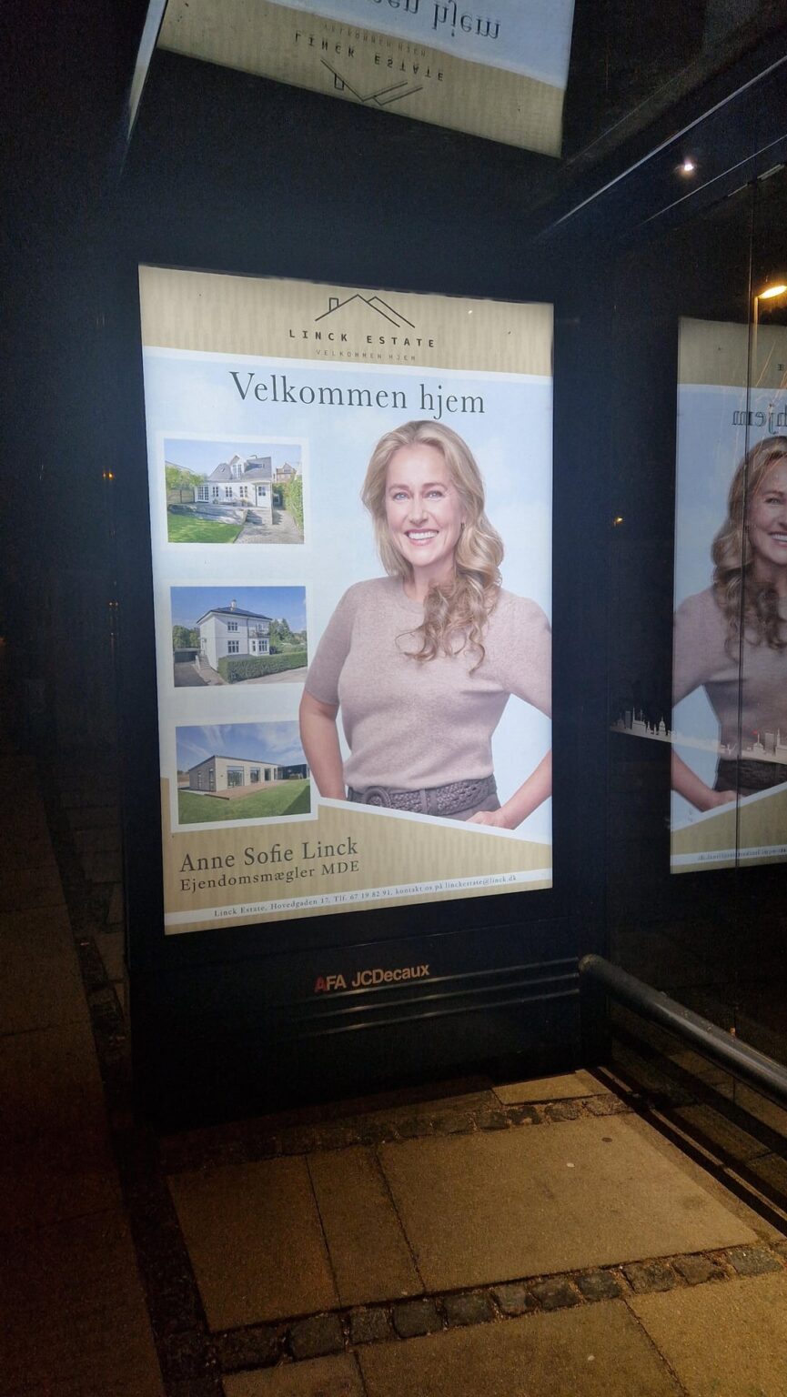 These are hard times when Sidse Babett Knudsen has to run a side hustle as a real estate agent
