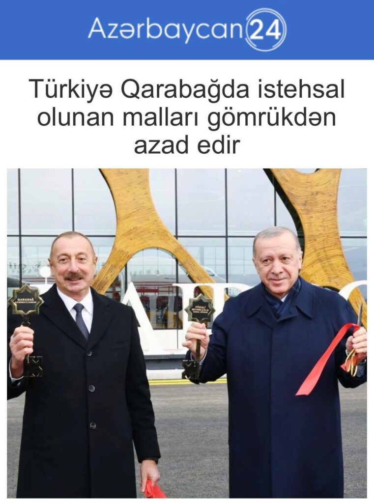 Me when I’ve got a shitload of manufacturing companies in Qarabağ