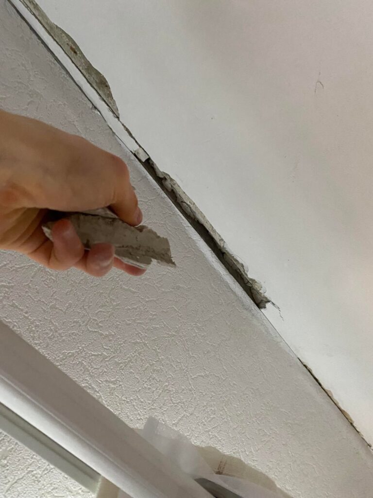 About wall/ceiling repair in the apartment