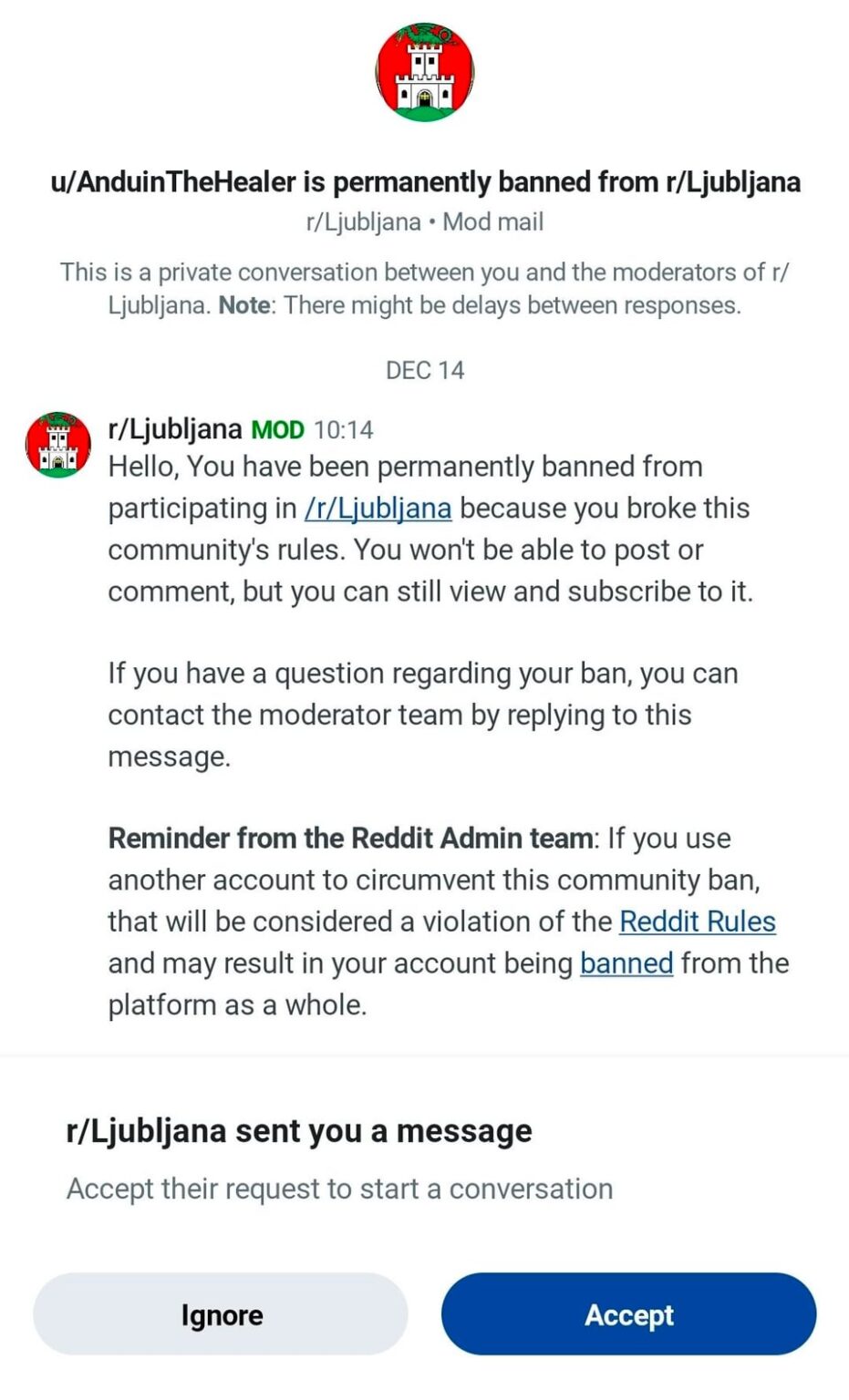 Apparently vr/Ljubljana is not allowed to comment on anything