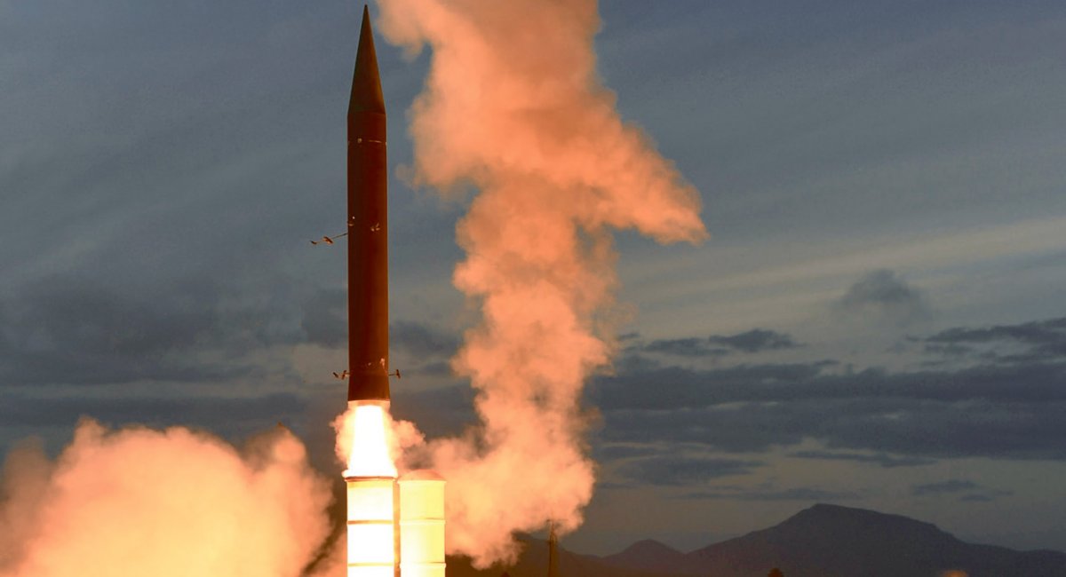 Arrow 3 interceptor missile launch