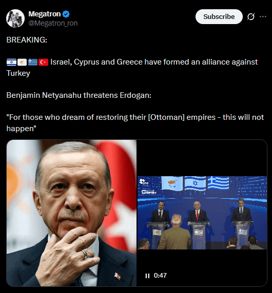 "Your empires are gone. For those who claim them, and cherish restoring them, I say clearly - this will not happen. Don't even think about it"