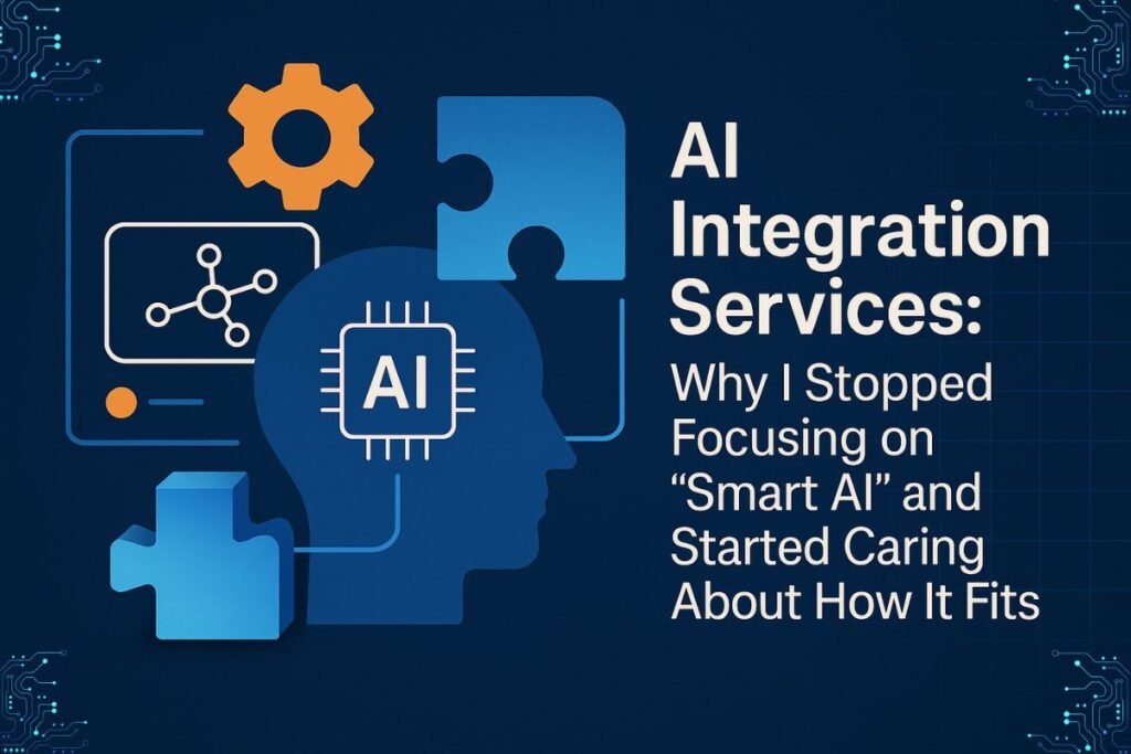 AI Integration Services: Why I Stopped Focusing on “Smart AI” and Started Caring About How It Fits