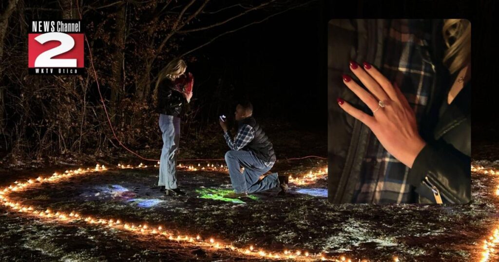 Engagement Shines at Clinton's 'Lights Around the Park' Event | Entertainment