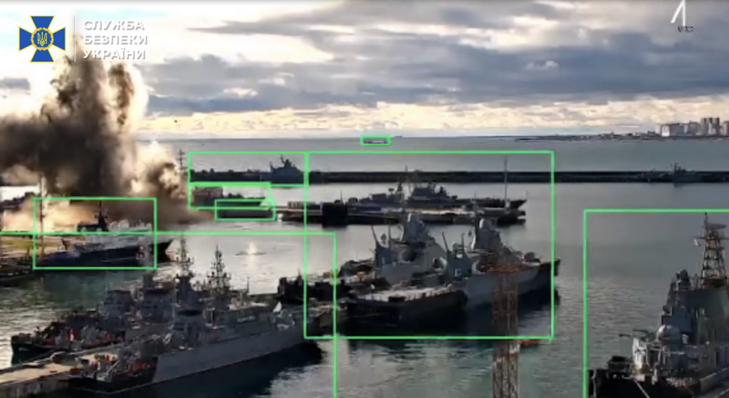 Russia Loses Submarine to Ukrainian Underwater Drone in Unprecedented Attack