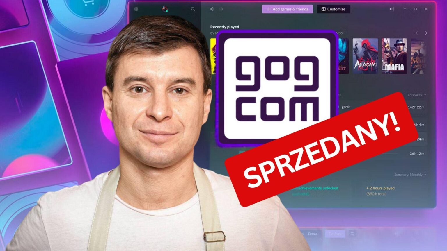 CD Projekt sells GOG.com. The new owner is Michał Kiciński