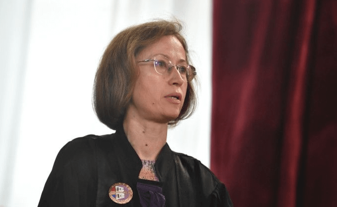Judge Raluca Moroșanu publicly thanks for the support, after the historic moment at the Court of Appeal conference