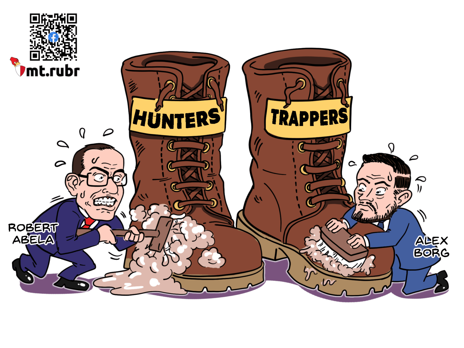 [mt.rubr] After the leniency of PL toward hunters and trappers, PN now wants them exempt from the new farmland law.