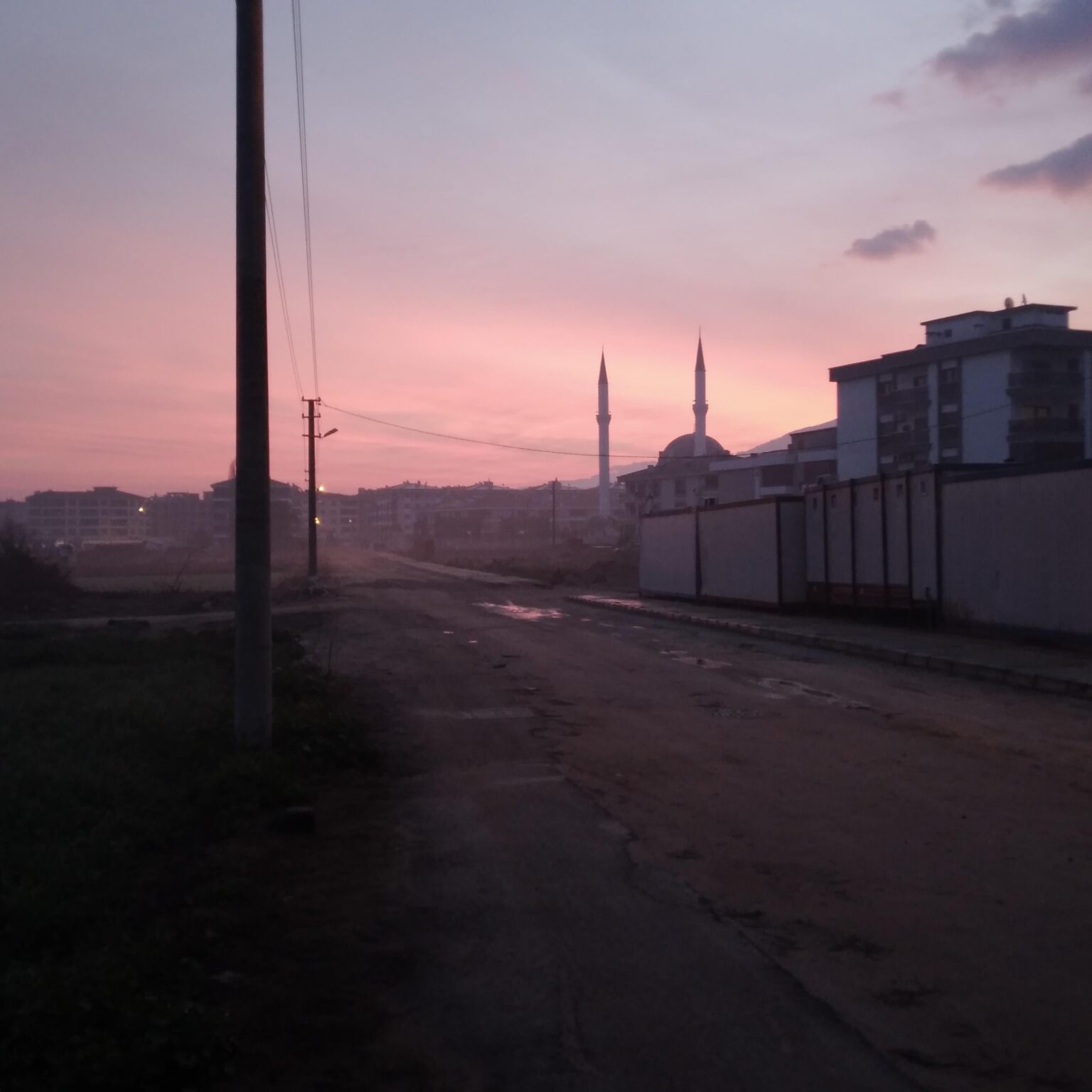 A normal school morning in Türkiye